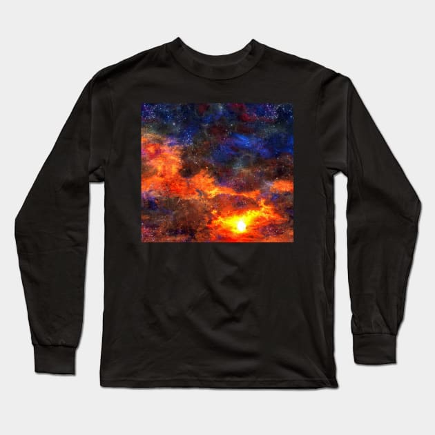 Twilight Scene Long Sleeve T-Shirt by rolffimages